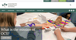 Desktop Screenshot of oostburgchristian.com