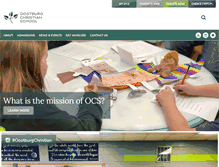 Tablet Screenshot of oostburgchristian.com